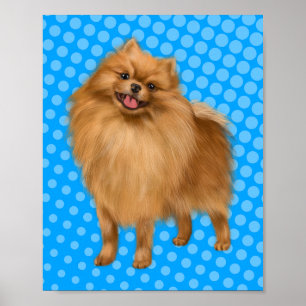 Playful Shih Tzu Pop Art Poster