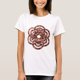 Playful Silver ABSTRACT ART Modern Design T-Shirt