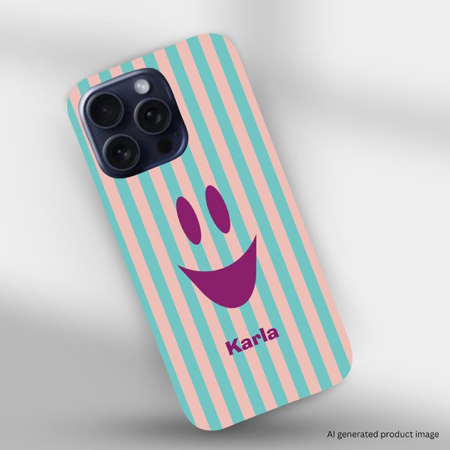 Playful Smiley Face iPhone Case (Available for iPhone and Samsung devices)