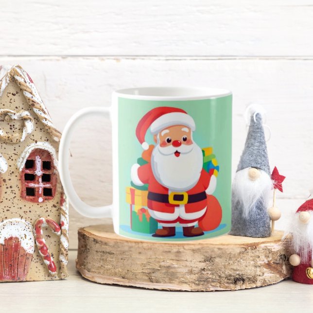 Playful Snata Claus Coffee Mug (Creator Uploaded)
