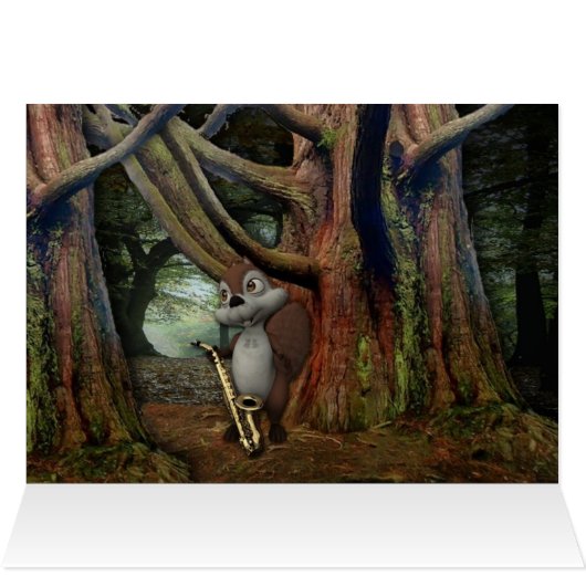 Playful Squrrels (Inside Horizontal (Top))