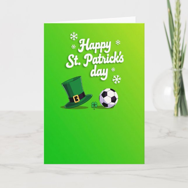Playful St Patricks Day Card (Front)