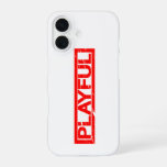 Playful Stamp iPhone 16 Case