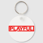 Playful Stamp Keychain