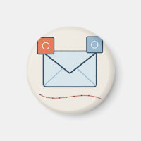 Playful stamp shapes and fine lines
