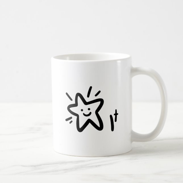 Playful Star Coffee Mug (Right)
