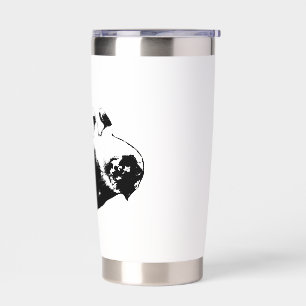 Playful Surprise Cat Coffee Mug Insulated Tumbler