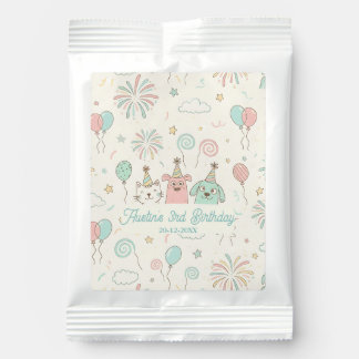 Playful Sweet and Three Kids Birthday Margarita Drink Mix