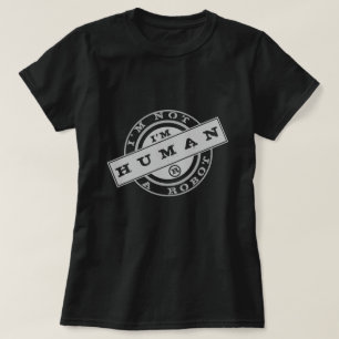 Playful T-Shirt Stamp - I'm Human - I Have Heart