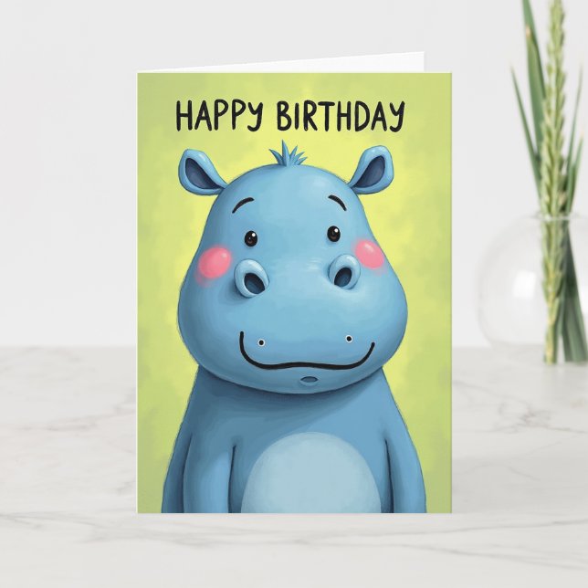 Playful Textured Birthday Card (Front)