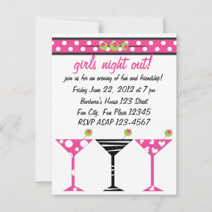 Playful-tinis! Invitation