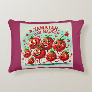 Playful Tomato Fun Pillow – Cheerful and Vibrant D
