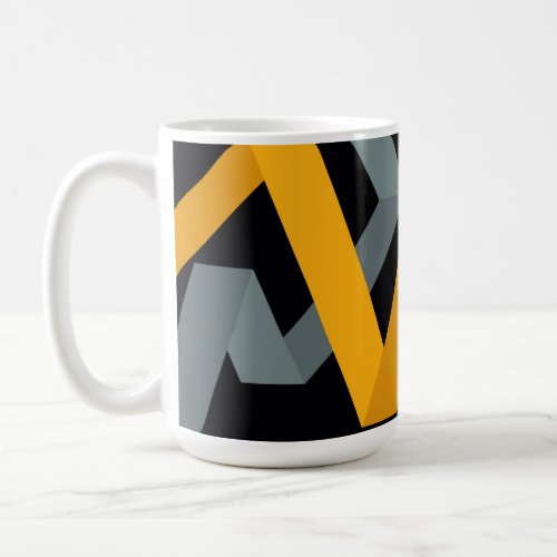 PLayful vibrant modern urban graphic ways Coffee Mug