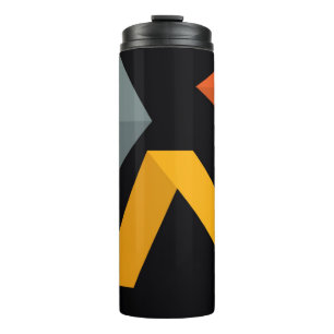 PLayful, vibrant, modern, urban graphic ways Thermal Tumbler