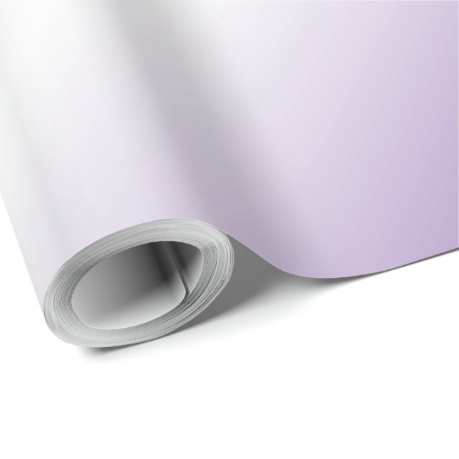 Playful Violet Monochrome Shaded Diagonal Lines Wrapping Paper (Roll Corner)