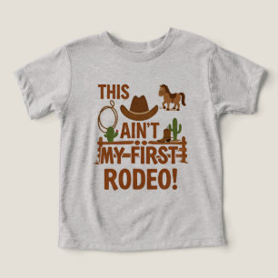 Playful Western 2nd Birthday  Toddler T-shirt