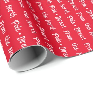 Playful White Editable Message on Bright Red