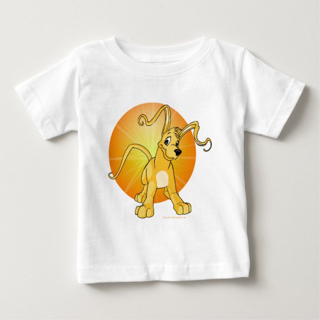 Playful yellow Gelert Baby T-Shirt (Front)