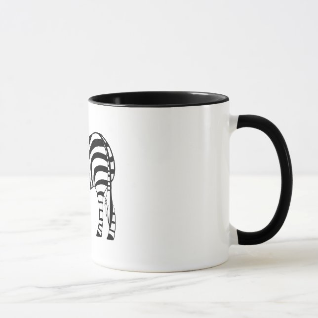 Playful Zebra Mug (Right)