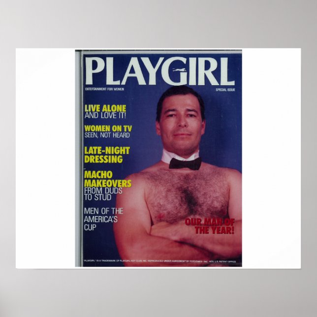 Playgirl cover poster (Front)