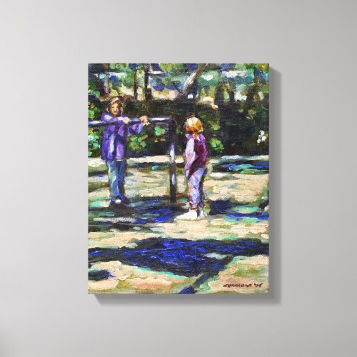 Playground Canvas Print