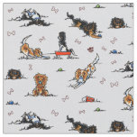 Playground Cavalier CKCS Spaniels Oyster Fabric