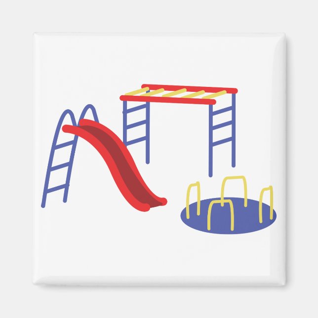 Playground Equipment Magnet (Front)