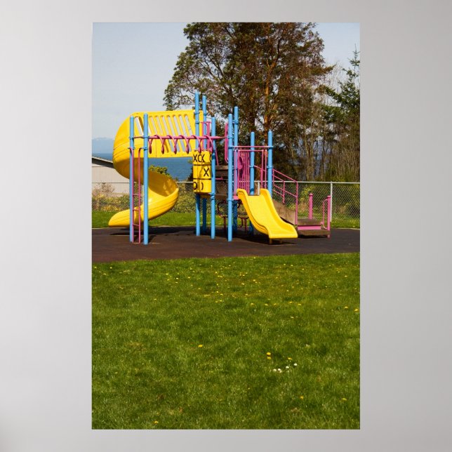 Playground Equipment Print (Front)