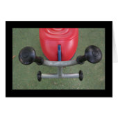 Playground for Children 22 Red Teeter-totter Card (Front Horizontal)