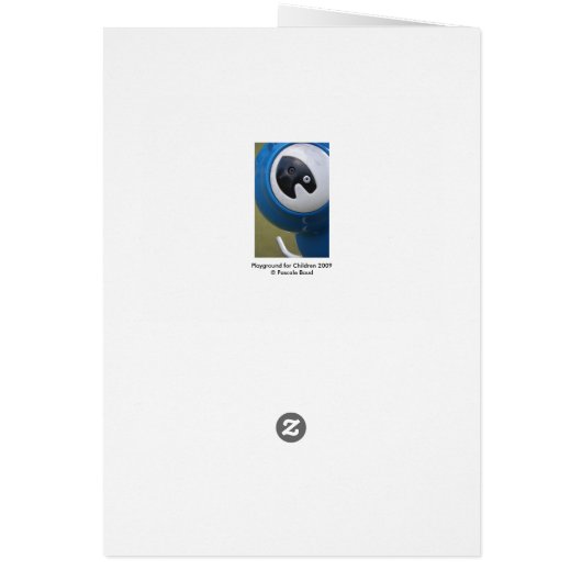 Playground for Children 24 Big Eye Card (Back)