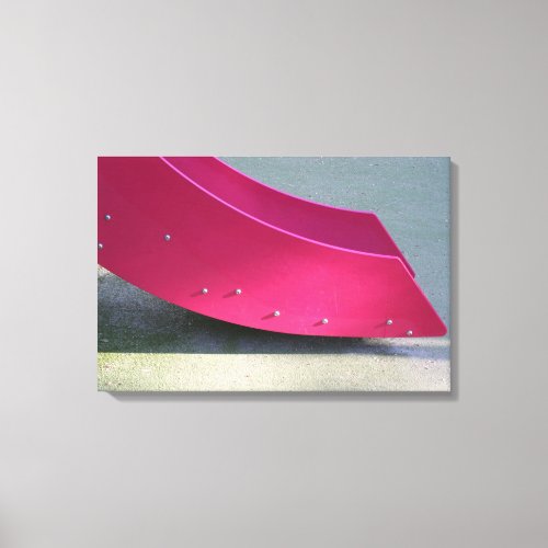 Playground for Children 28 Red Slide Canvas