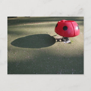 Playground for Children 30 Ladybug rocking PostC Postcard