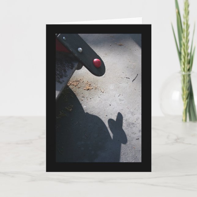 Playground for Children 8 Shadow Greeting card (Front)