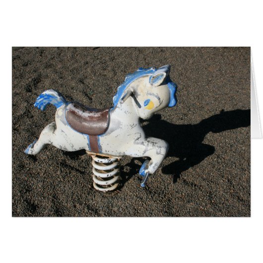 Playground horse cards (Front Horizontal)