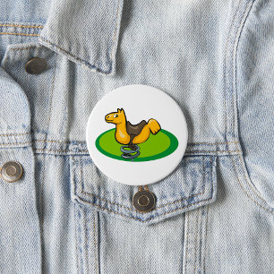 Playground Horse Spring Rider Button