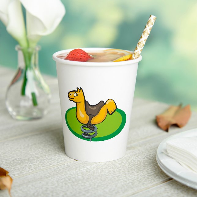 Playground Horse Spring Rider Paper Cups (Creator Uploaded)