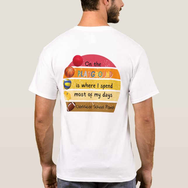 Playground Paraprofessional Shirt  (Back)