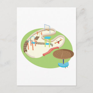 playground postcard