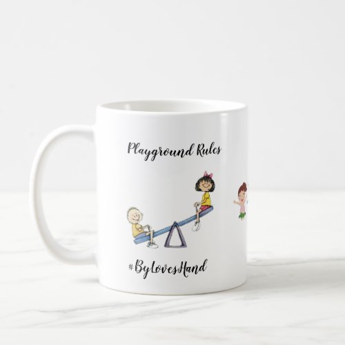 Playground Rules mug