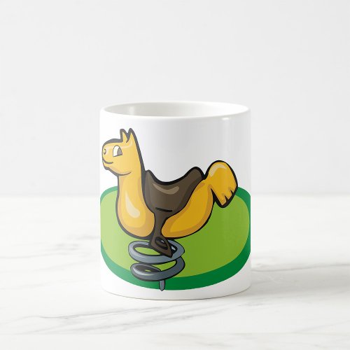 Playground Spring Horse Coffee Mug