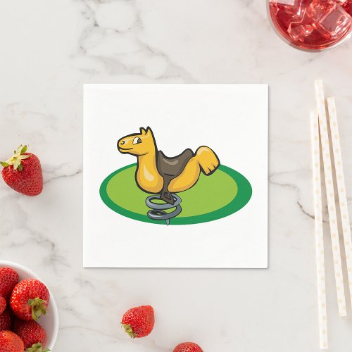 Playground Spring Horse Napkins