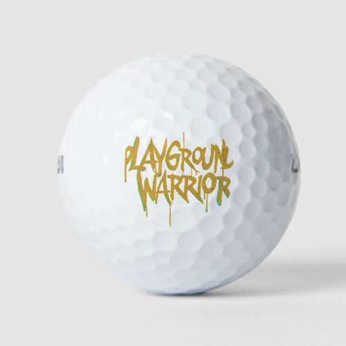 playground warrior golf balls