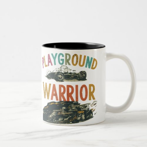 Playground Warrior Two_Tone Coffee Mug
