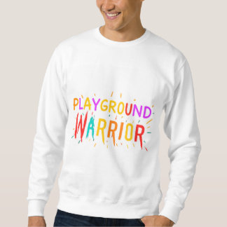 Playground Warrior White Sweatshirt men