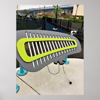 Playground Xylophone Photo Poster