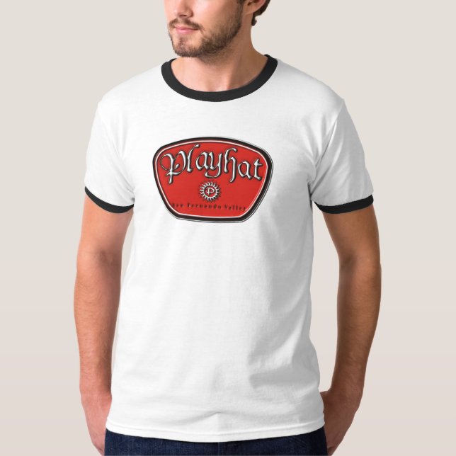 PLAYHAT OLD SCHOOL RINGER T-Shirt (Front)