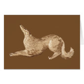 Playing Borzoi Cards (Front Horizontal)