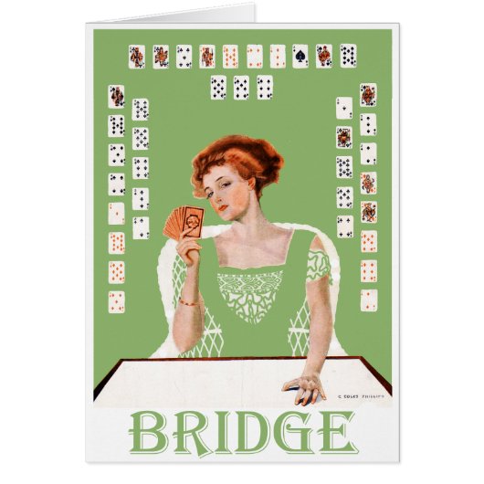 Playing Bridge (Front)