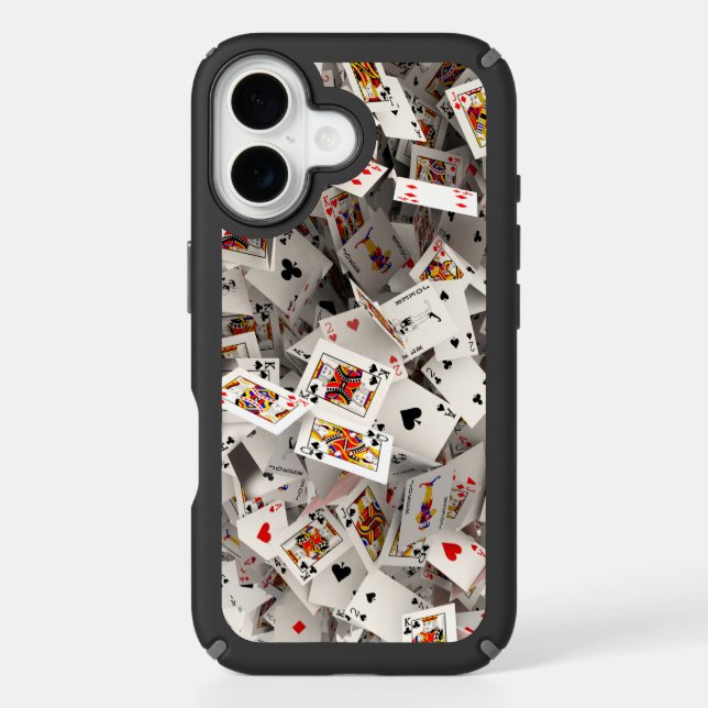 Playing Card 3d Speck iPhone Case (Front)