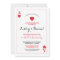 Playing Card Couples Engagement Ace Vegas Invite